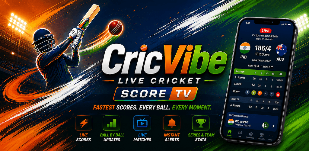 CricVibe featured graphic